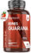 Pure Guarana Kapseln - 4800mg Guarana Pulver pro Portion - 180 Stück - 3 Monate Vorrat - Vegan - Ohne Gentechnik - Laktosefrei - Alternative zu Kapseln & Tabletten - WeightWorld