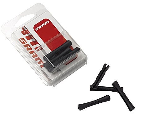 SRAM Unisex – Erwachsene Bremskabel Leitungen Hüll Außenhüllenüberzug, schwarz, 4 Stück