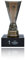 UEFA Europa League UEFA-EL-150-AP Réplique de la Coupe Europa UEFA en 150 mm sur Socle Mixte, argenté, 15 cm
