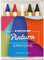 Kryolan Pintura Crayons Schminkstifte, 5 Farben, ohne Parfüm, glutenfrei - ideal für Kinderschminke, Party, Karneval, Fasching & Halloween