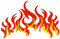 Feuer Flamme Fire Hot Rod Biker Aufnäher Bügelbild Patch Größe 12,0 x 7,7 cm