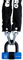 Oxford LK183 10 Chain Lock & Mini Shackle 10mm x 1400mm, Blue