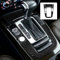 OYDDL Auto Kohlefaser Schaltknauf Schalthebel Cover Trim Kompatibel mit Audi A4 B8 A5 S4 S5 Q5 RS4 RS5 Zubehör (Stil D)