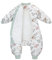 Baby Schlafsack mit Füßen und Abnehmbaren ärmeln 2.5 Tog Langarm Wattiert Babyschlafsack Kinderschlafsack Winter Baumwolle Schlafanzug für Jungen und Mädchen extra Soft (Hase, 80/M)
