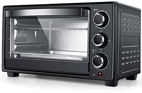 Mini Oven 23 L，Electric Oven 1300 W Adjustable Temperature 70-250 ℃ And 60 Minutes Timer With 3 Heating Functions For Baking Cooking Grill Toaster Oven Useful