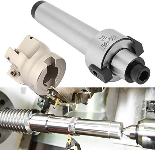 Planfräserhalter, Planschaftfräser-Set 400R-50-22 Planschaftfräser 10 Stück APMT1604 MT3-FMB22 Halterverlängerung CNC-Hartmetalleinsätze