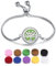 SIXDUTON Bracelets pour Femmes, Réglable Bracelet Diffuseur d'huiles Essentielles Arbre de Vie en Acier Inoxydable, Aromathérapie Bijoux en Cadeaux de Précieuses (Arbre de Vie B)