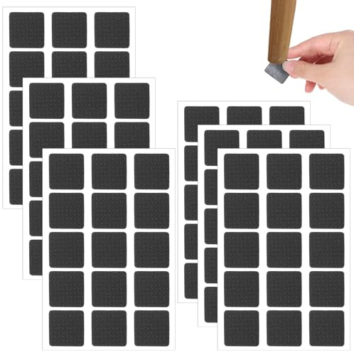 90 Stück Anti Rutsch Pads, 27 mm Antirutsch Pads Möbel, Selbstklebende Antirutschs Pad für Sofa-, Stuhlfüße und Fliesenböden