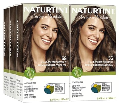 Naturtint Permanent Hair Color - 5G Light Golden Chestnut, 5.28 fl oz by Naturtint