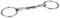 Kerbl 321729/1 Wassertrense doppelt gebrochen 14,5cm