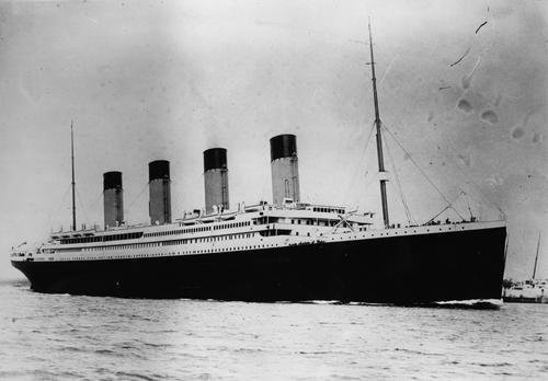 Posters Titanic altes Foto 28 cm x43cm 11inx17in