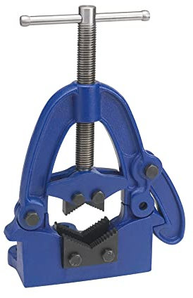 Eclipse Professional Tools EHPV2 Tornillo de banco de tubo abisagrado de 10 mm-50 mm (⅜ - 2) de capacidad de apertura