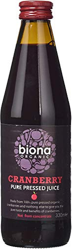 Organic Pure Cranberry Juice (330ml) - x 3 Pack Savers Deal
