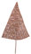 Videx-Sichtschutz-Weidenbaum Tanne klein, Natur ca. B: 80cm x H: 160cm (Davon 65 cm Stamm) Garten Sichtschutz Weide