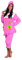 Boland Déguisement Adulte Gros Bébé - Rose - 83849