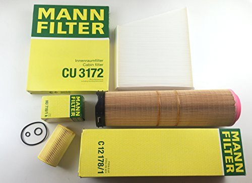 MANN-FILTER ÖLFILTER LUFTFILTER POLLENFILTER W211 S211 200 220 270 CDI E-KLASSE