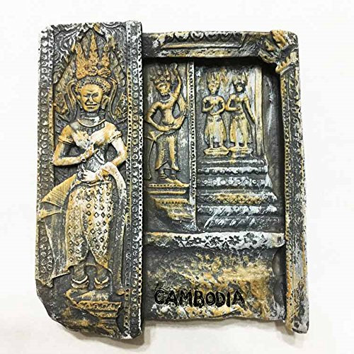3D Angkor Wat Kambodscha Souvenir Kühlschrankmagnet, Heim & Küche Dekoration Kambodscha Kühlschrankmagnet