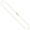 EDELIND Goldkette Damen 333 Echtgold - Ankerkette 0.8 mm Gelbgold 40cm - Feine Halskette mit Geschenkbox