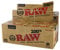 RAW 200's Classic - Papel de fumar natural sin pliegue, 200 papeles por librito, 1 caja (40 libritos)