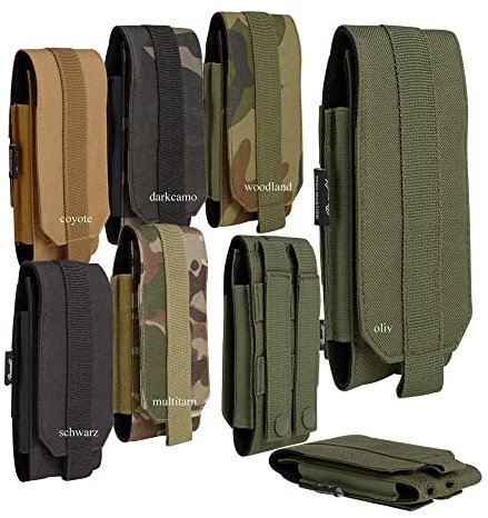 Brandit Molle Phone Pouch Large Woodland Gr. OS