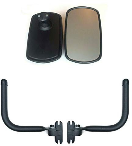 2x Außenspiegel Spiegel Traktor 260x160 mm ø14-23 Spiegelarm Spiegelhalter SET