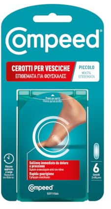 Compeed Cerotti Per Vesciche Piccolo, 6 cerotti