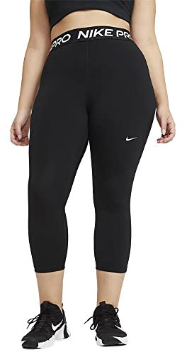 Nike Damen 365 Crop Leggings, Black/White, S