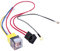 ihreesy Autohupe Kabelbaum,Universal 12V Auto Luftpumpe Hupe Kabel Auto Lautsprecherkabel Relais Adapter für PKW LKW Technik Fahrzeuge