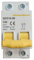 VIDOELETTRONICA® Interruttore Magnetotermici per barra DIN Bipolare Interruttore Magnetotermico Serie GD218-32 (Bipolare 2 moduli 1P+N, 230Vac-32A)