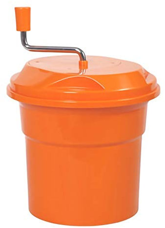 Déshydrateur de légumes surdimensionné, seau de déshydratation, grande salade commerciale secoueur d'eau manuel panier de filtre à fruits ménager, essoreuse à salade, essoreuse à laitue - 12L/25L