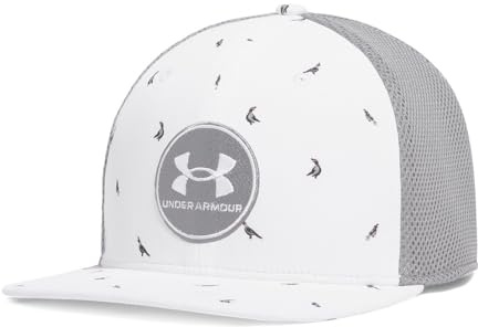 Under Armour Herren UA Iso-Chill Drive Low Stretch Fit Cap White/White L/XL, Weiß/Weiß