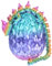 3D Printed Dragon Egg - 12inch Rose Dragon Inside - Fidget Toys & Easter Eggs for Adults - Easter Basket Stuffers