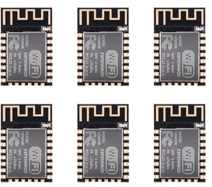 GERUI 6 moduli WiFi ESP-12F, modulo wireless WiFi tramite pareti