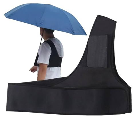 Correa para soporte de paraguas manos libres - Soporte para paraguas portátil, soporte para correa de paraguas manos libres | Paragüero ajustable manos libres para jardinería, parques y festivales