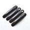 Rynplex for Seat, Leon MK2 1P FR FR+, for Cupra, 2006~2012 Chrom-Kohlefaser-Autotürgriffabdeckungen Autozubehör Styling-Aufkleber Auto-Außentürgriffe(Black Model 2)