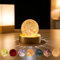 AMFUN Sfera di Cristallo, Lampada Notturna a Sfera con Base a LED, Luce Notturna Sfera di Cristallo, Inciso in Luce Notturna, Decorazione in Cristallo Regali per bambini