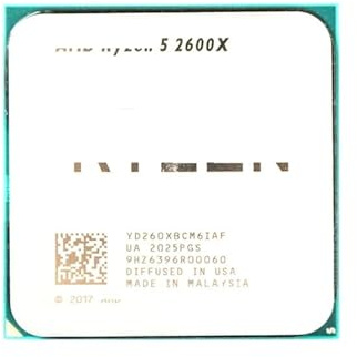 Processore CPU Ryz-en 5 R5 2600X 3,6 GHz 6 core 12 thread 95 W LGA AM4