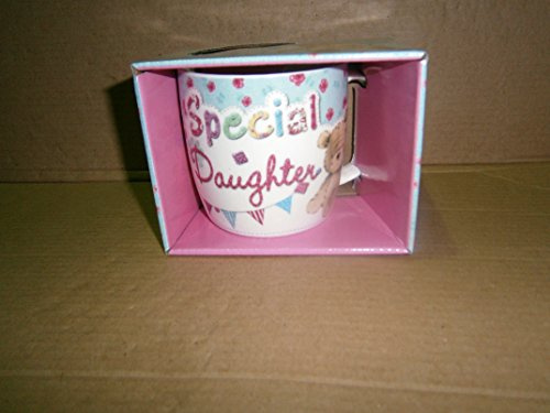 Special Daughter Cute Teddy Bear Sentimental Mug with Presentation Box