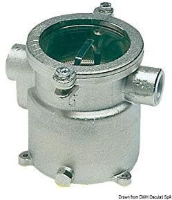 OSCULATI Filtro Acqua Bronzo nichelato 1/2 Conforme Rina