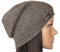 Beanie ICA Baby-Alpaka dunkelgrau Unisex Damen-Mütze Herren-Mütze Häkelmütze Haube Luxus-Mütze