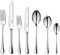 Robert Welch Radford Bright, 56 Piece Cutlery Set for 8 People. Made from Stainless Steel. Dishwasher Safe.