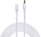 Liwinting 10m/32.8Feet DC Verlängerungs Kabel DC-Energieverlängerungs Kabel 3.5mm x 1.35mm Mann zum Weiblichen DC-Stecker-Verlängerungs Kabel - Weiß