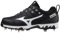 Mizuno Damen 320638.9000.05.0600 9-Spike Swift 7 Low Softball-Stollen aus Metall, schwarz/weiß