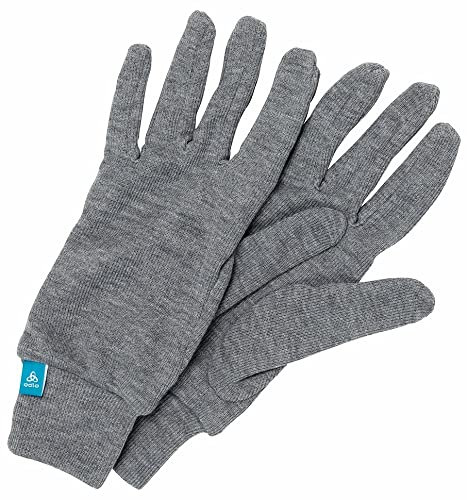 Odlo Kinder Handschuhe ACTIVE WARM ECO, odlo steel grey melange, M