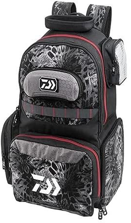 Daiwa Unisex-Erwachsene Back Pack D-VEC Tackle Rucksack, Mehrfarbig/Meereswellen (Ocean Tides), Einheitsgröße