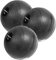 Sporttrend 24® Slamball/Medizinball 2kg, 3kg, 4kg, 5kg, 6kg, 7kg, 8kg, 9kg, 10kg, 15kg, 20kg in schwarz | kein Rückprall/No Bounce, grippige Oberfäche für maximalen Halt (schwarz, 3kg+5kg+7kg)