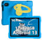 AOCWEI X700 Tablet 10 Zoll, Android 13 Tablet für Kinder, 12GB RAM+128GB ROM, 512GB erweitern, 5G WiFi Tablet PC, Octa-Core, 6000mAh, 2.0GHz, Kindersicherung, Blau