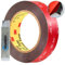 CANOPUS Profi 3M Doppelseitiges Klebeband Extra Stark 5925 VHB (2,5cm x 5m), Wasserfest und Hochtemperaturbeständig für Auto, Heim- und Büro