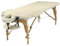 Clap Tzu | Basic Massage Set beige I mit Zubehör: Kopfstütze, Armablage, Verbreiterung und Tasche inklusive | 186 x 70 cm | bis 250 kg | seit 35 Jahren am Markt
