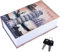 CYSFETENA Book Style Geldkassette Abschließbar, Italy Type Cash Jewelry Concealed Buchtresor, 18 x 11,5 x 5,5 cm Spardose Buch mit 2 Schlüsseln Geeignet für Zuhause, Büro, Reisen